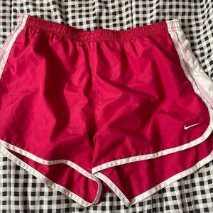 Nike Women's Bright Pink Athletic Shorts